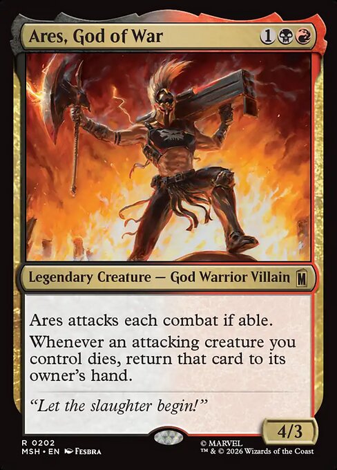 Ares, God of War - Marvel Super Heroes - R - 202