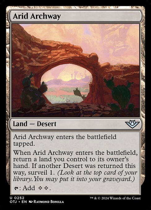 Arid Archway - Outlaws of Thunder Junction - U - 252