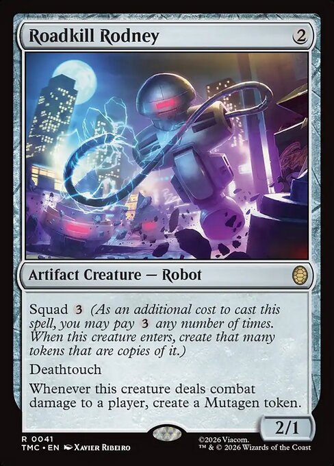 Roadkill Rodney - Commander: Teenage Mutant Ninja Turtles - R - 41