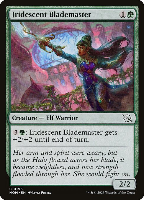 Iridescent Blademaster - March of the Machine - C - 195