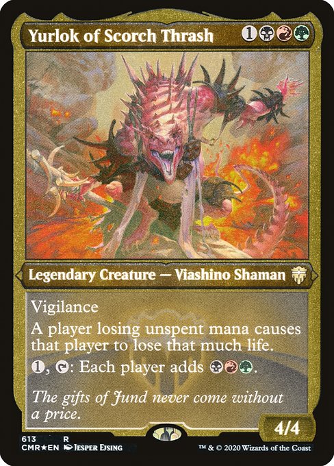 Yurlok of Scorch Thrash (Foil Etched) - Commander Legends - R - 613