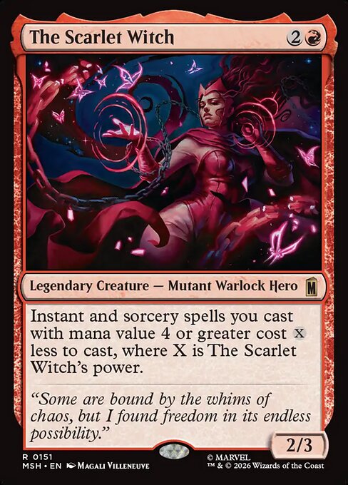 The Scarlet Witch - Marvel Super Heroes - R - 151