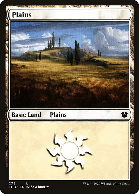 Plains (278) - Theros Beyond Death - L - 278