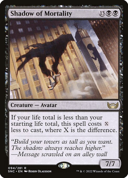 Shadow of Mortality - Promo Pack: Streets of New Capenna - R - 94
