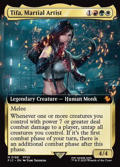Tifa, Martial Artist (Extended Art) - Commander: FINAL FANTASY - M - 188