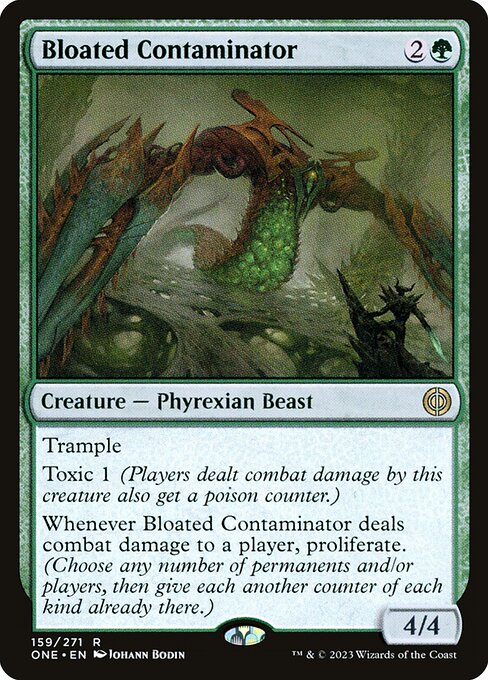 Bloated Contaminator - Phyrexia: All Will Be One - R - 159