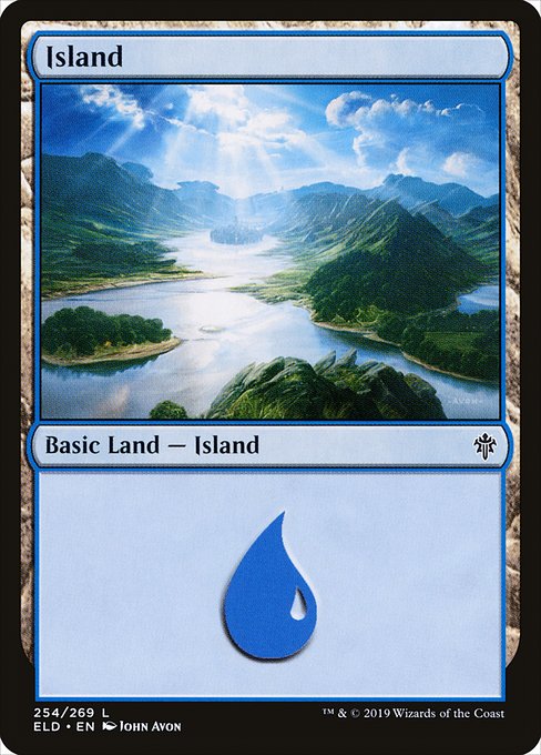 Island (254) - Throne of Eldraine - L - 254
