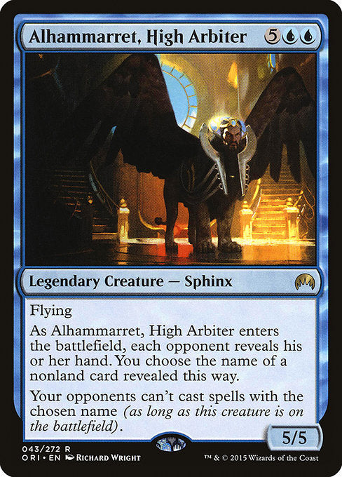 Alhammarret, High Arbiter - Magic Origins - R - 43