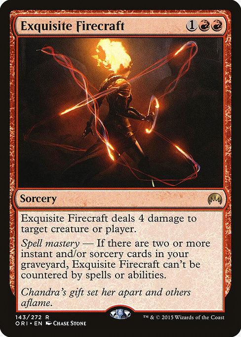 Exquisite Firecraft - Prerelease Cards - R - 143