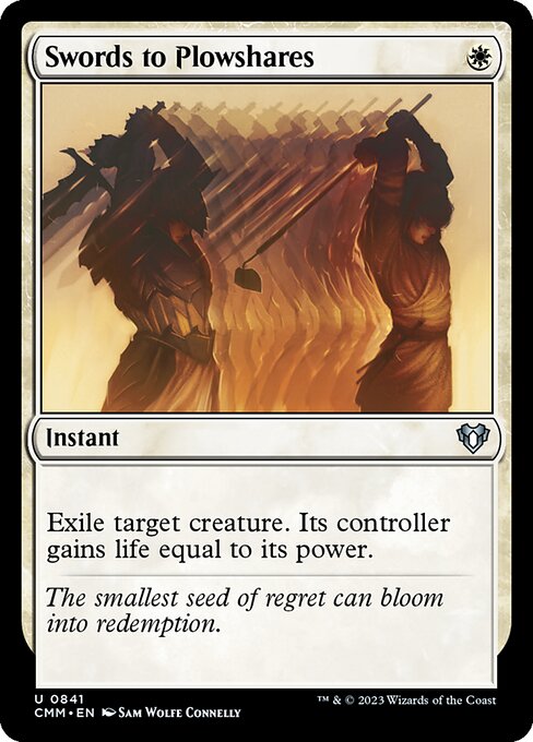 Swords to Plowshares - Commander Masters - U - 841