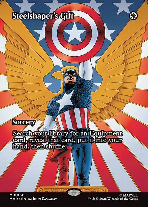 Steelshaper's Gift (Borderless) - Marvel Universe Eternal-Legal - M - 50
