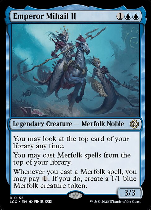 Emperor Mihail II - Commander: The Lost Caverns of Ixalan - R - 155