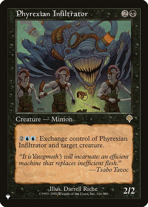 Phyrexian Infiltrator - The List Reprints - R - 116/350