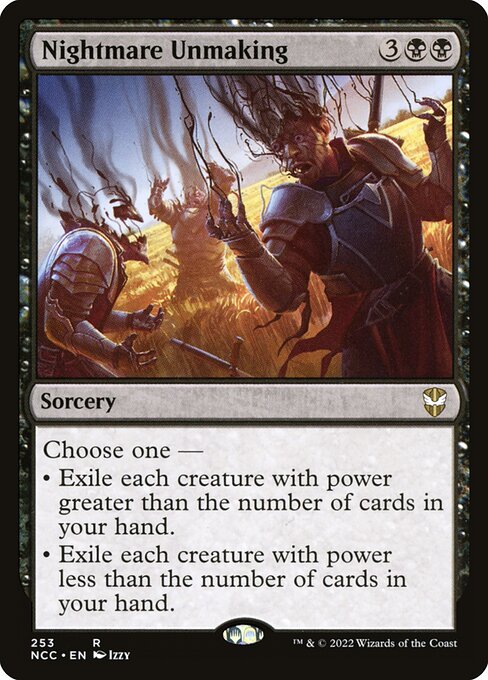 Nightmare Unmaking - Commander: Streets of New Capenna - R - 253