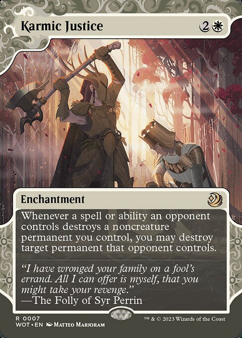 Karmic Justice - Wilds of Eldraine: Enchanting Tales - R - 7