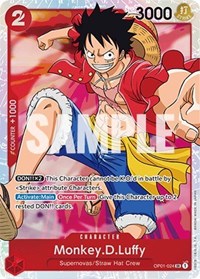 Monkey.D.Luffy (024) - Romance Dawn - SR - OP01-024