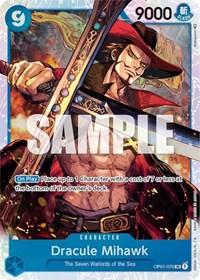 Dracule Mihawk - Romance Dawn - SR - OP01-070