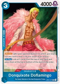 Donquixote Doflamingo (073) - Romance Dawn - R - OP01-073