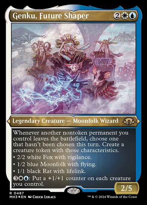Genku, Future Shaper (Foil Etched) - Modern Horizons 3 - R - 487