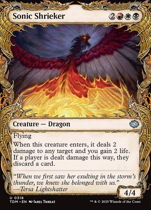 Sonic Shrieker (Showcase) - Tarkir: Dragonstorm - U - 318