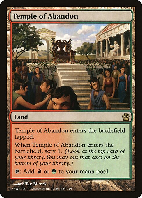 Temple of Abandon - Theros - R - 224