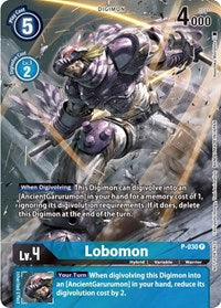 Lobomon - P-030 (2nd Anniversary Frontier Card) - Digimon Promotion Cards - Promo - P-030 P