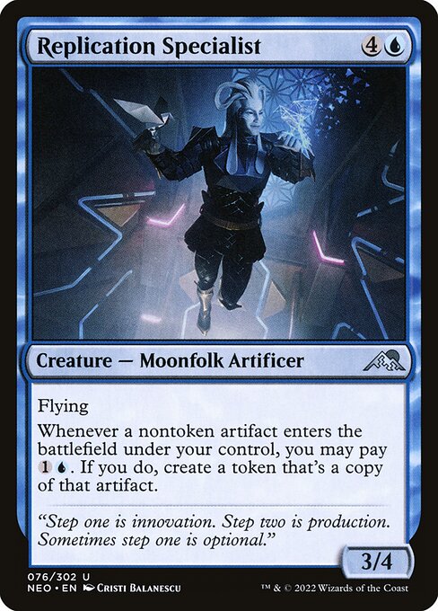 Replication Specialist - Kamigawa: Neon Dynasty - U - 76