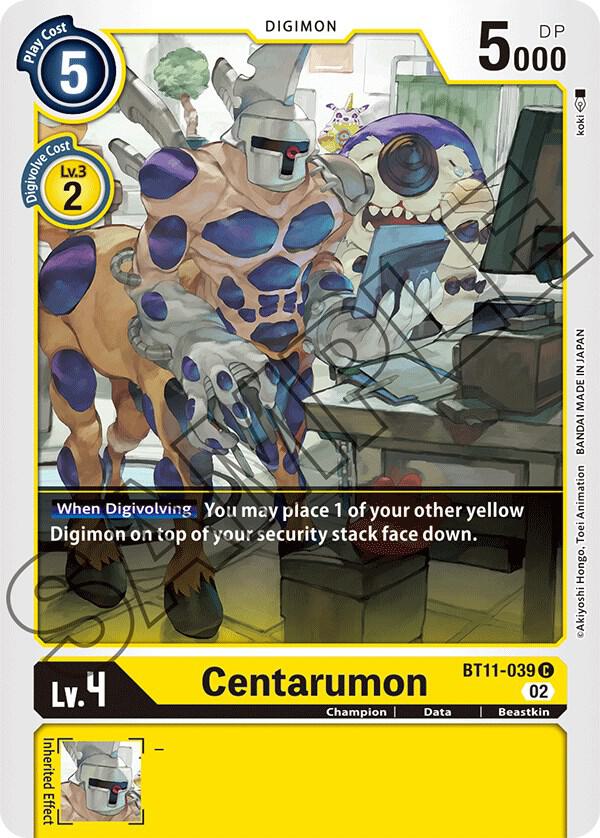 Centarumon - Dimensional Phase - Common - BT11-039 C