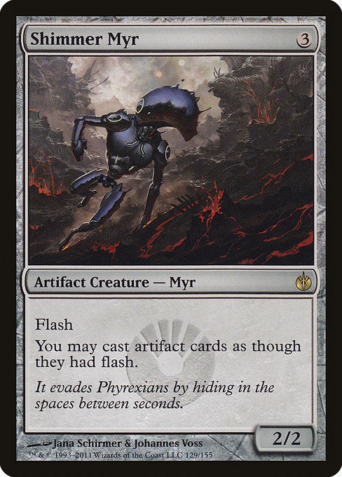 Shimmer Myr - Mirrodin Besieged - R - 129