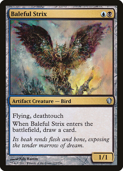 Baleful Strix - Commander 2013 - U - 177