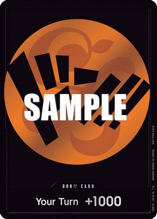DON!! Card (Orange) - One Piece Promotion Cards - PR