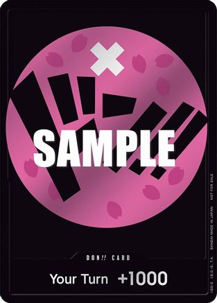 DON!! Card (Pink) - One Piece Promotion Cards - PR