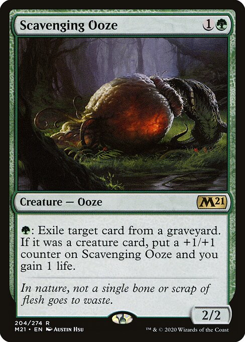 Scavenging Ooze - Core Set 2021 - R - 204