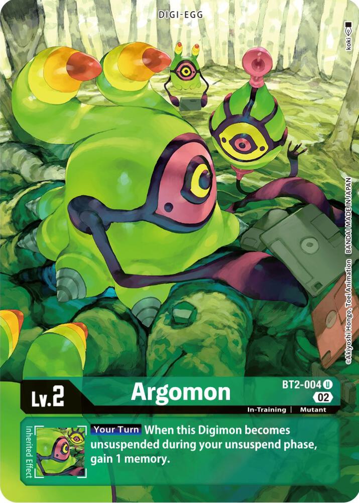 Argomon - BT2-004 (Alternate Art) - Starter Deck 14: Beelzemon Advanced Deck Set - Uncommon - BT2-004 U