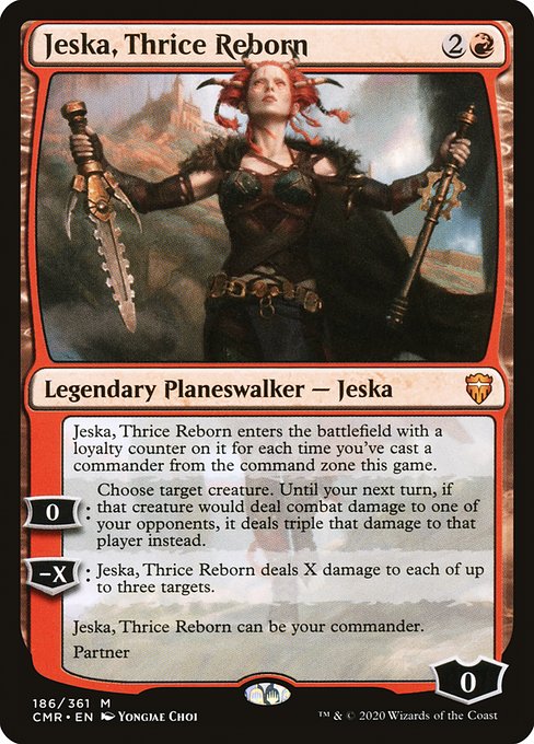 Jeska, Thrice Reborn - Commander Legends - M - 186