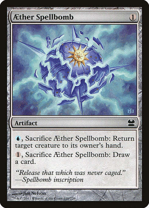 Aether Spellbomb - Modern Masters - C - 196