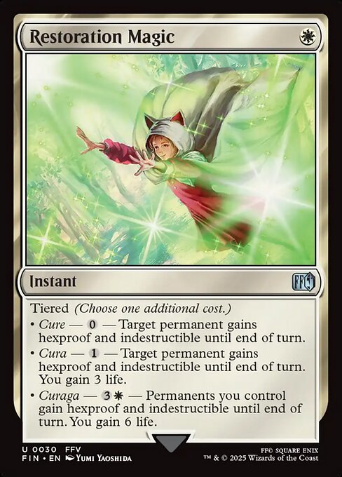 Restoration Magic - FINAL FANTASY - U - 30