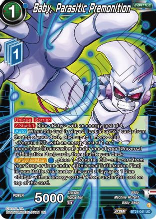 Baby, Parasitic Premonition - Wild Resurgence - Uncommon - BT21-041