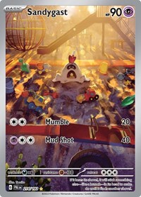 Sandygast - 214/193 - SV02: Paldea Evolved - Illustration Rare - 214/193