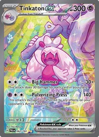 Tinkaton ex - 262/193 - SV02: Paldea Evolved - Special Illustration Rare - 262/193