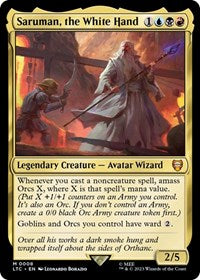 Saruman, the White Hand - Commander: The Lord of the Rings: Tales of Middle-earth - M - 8
