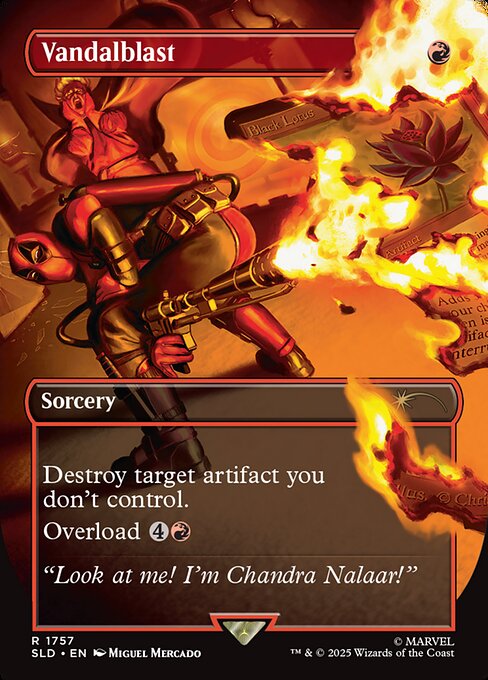 Vandalblast (1757) (Rainbow Foil) - Secret Lair Drop Series - R - 1757