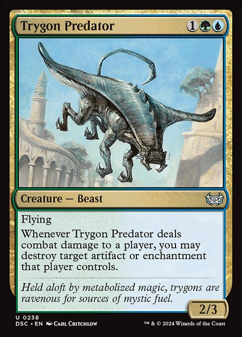 Trygon Predator - Commander: Duskmourn: House of Horror - U - 238