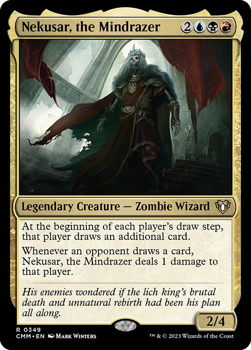 Nekusar, the Mindrazer - Commander Masters - R - 349