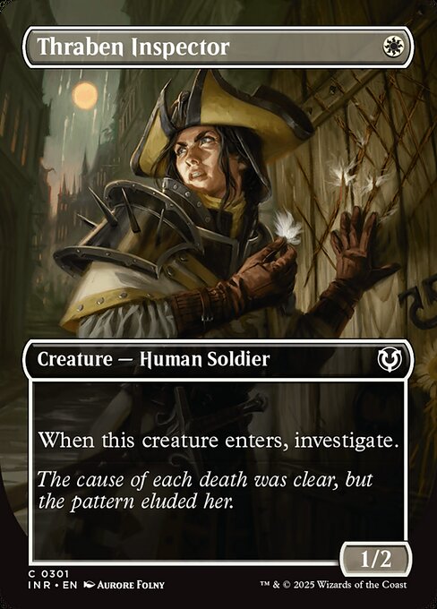 Thraben Inspector (Borderless) - Innistrad Remastered - C - 301