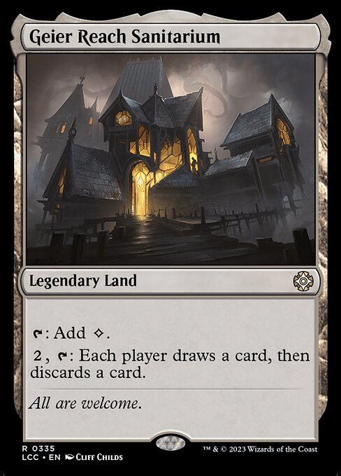 Geier Reach Sanitarium - Commander: The Lost Caverns of Ixalan - R - 335