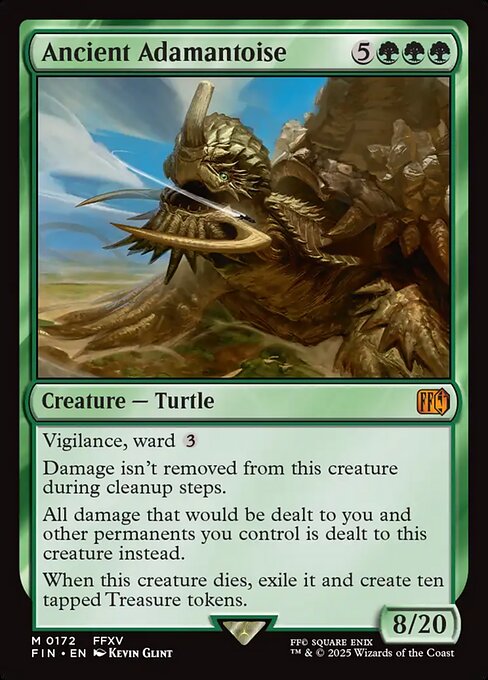 Ancient Adamantoise - FINAL FANTASY - M - 172