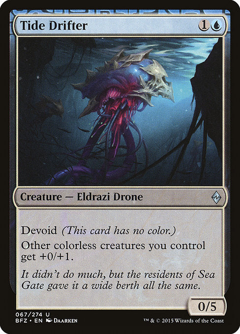 Tide Drifter - Battle for Zendikar - U - 67