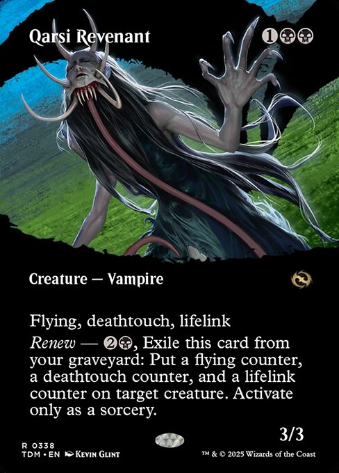 Qarsi Revenant (Borderless) - Tarkir: Dragonstorm - R - 338
