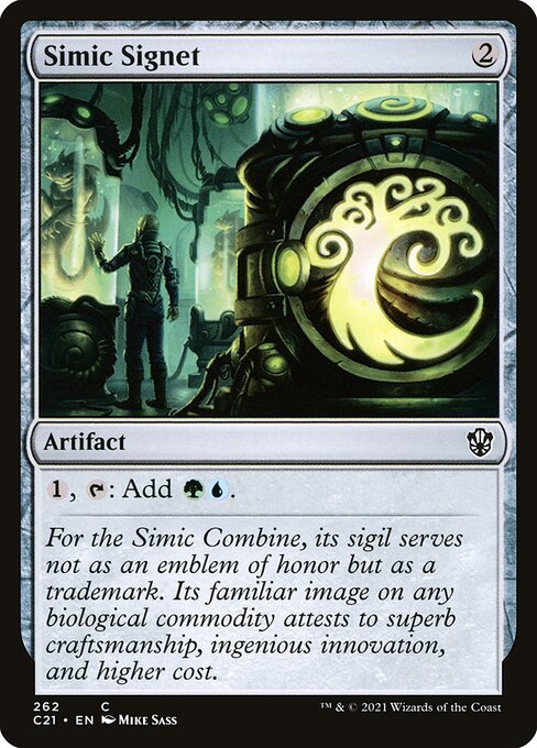 Simic Signet - Commander 2021 - C - 262